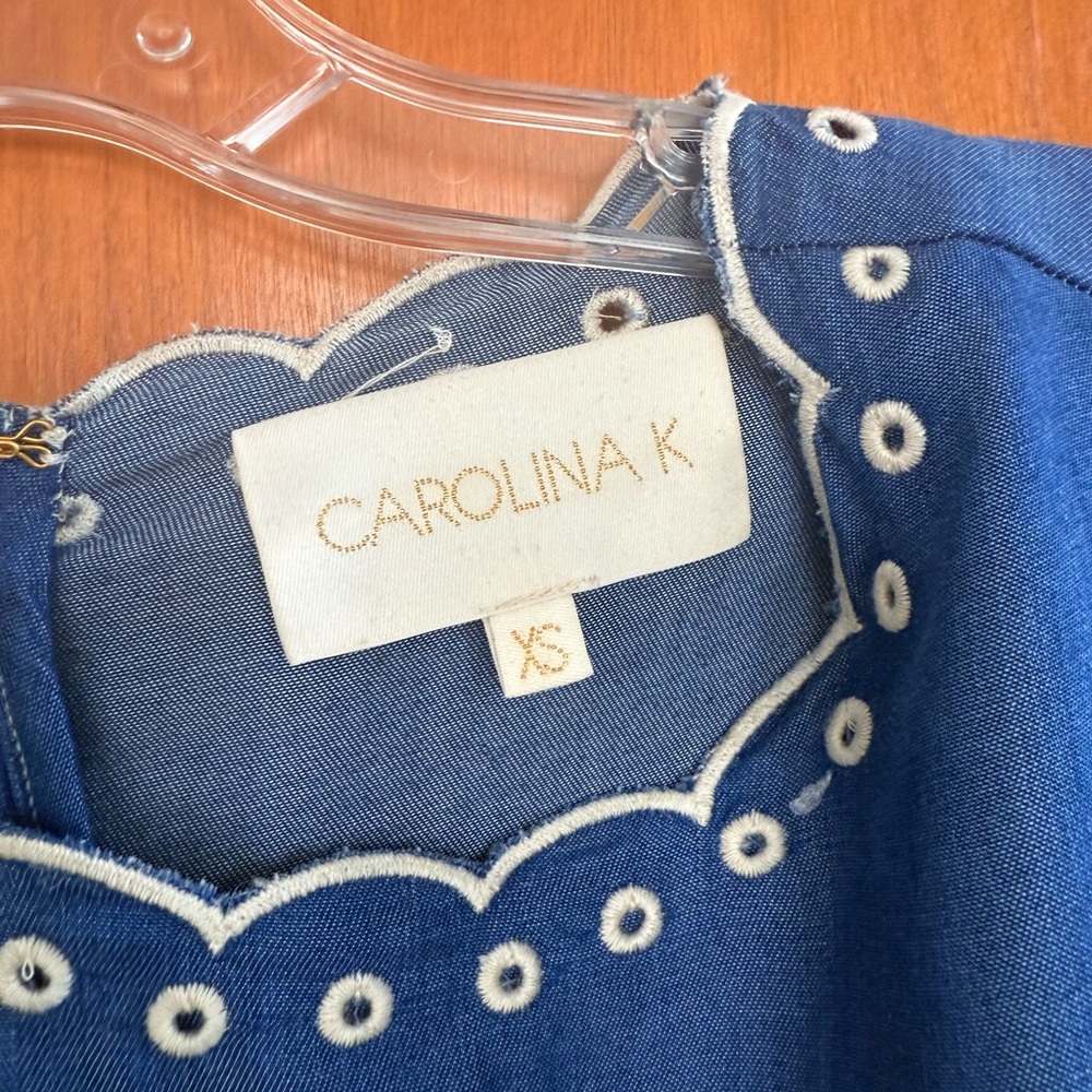 Carolina K Blue Maxi Dress